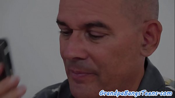 Beautiful teen fucked by grandpa