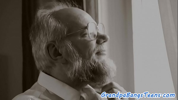 Chubby teen fucked passionately by grandpa