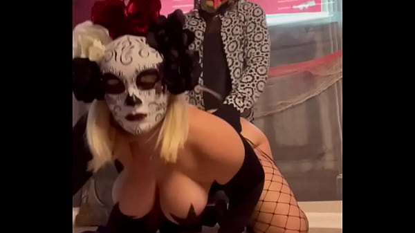 Fucking Milf at Halloween Party