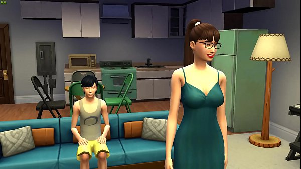 step Mother First Time Fucking With Her Teen Son