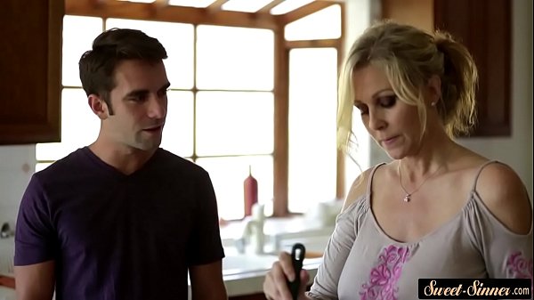 Busty milf fucked passionately by stepson